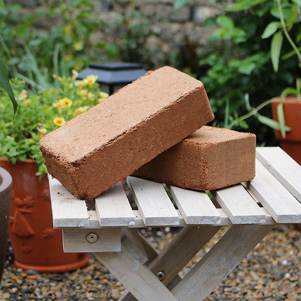 Substrate Coconut Fiber - Hochwertiger Kokosfaser-Block, organischer Bodenblock für den